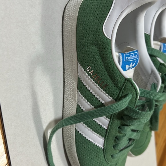 Adidas Forest Green Sneakers with White Accents - Picture 3 of 6
